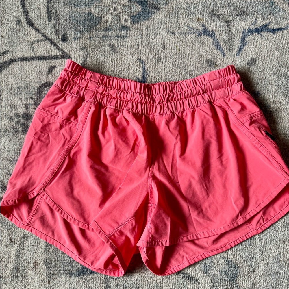 Lululemon Vibrant Pink Athletic Shorts